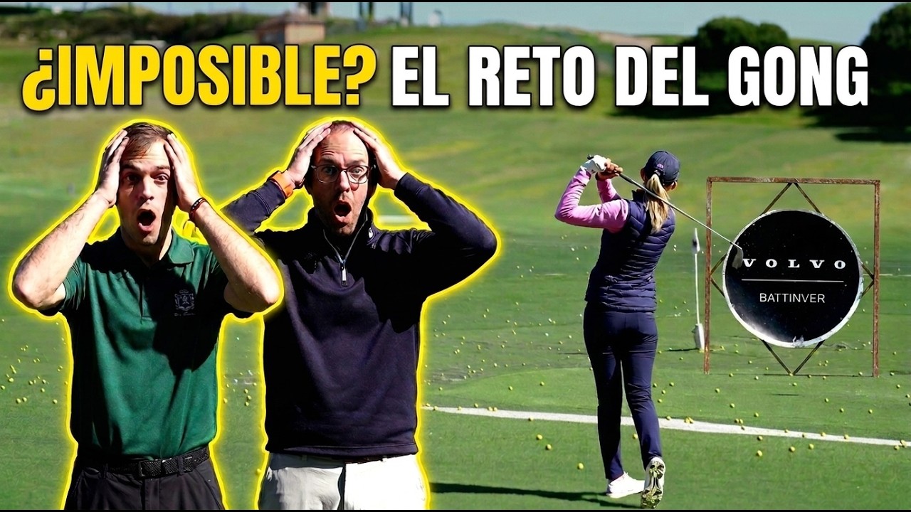 Golf Challenge: ¿Podemos acertar al GONG con el drive? | SOMOSGOLF