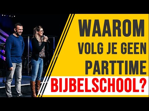 Waarom volg je geen parttime bijbelschool? Ga voor geloofsgroei! // Op www.bijbelschool.tv!