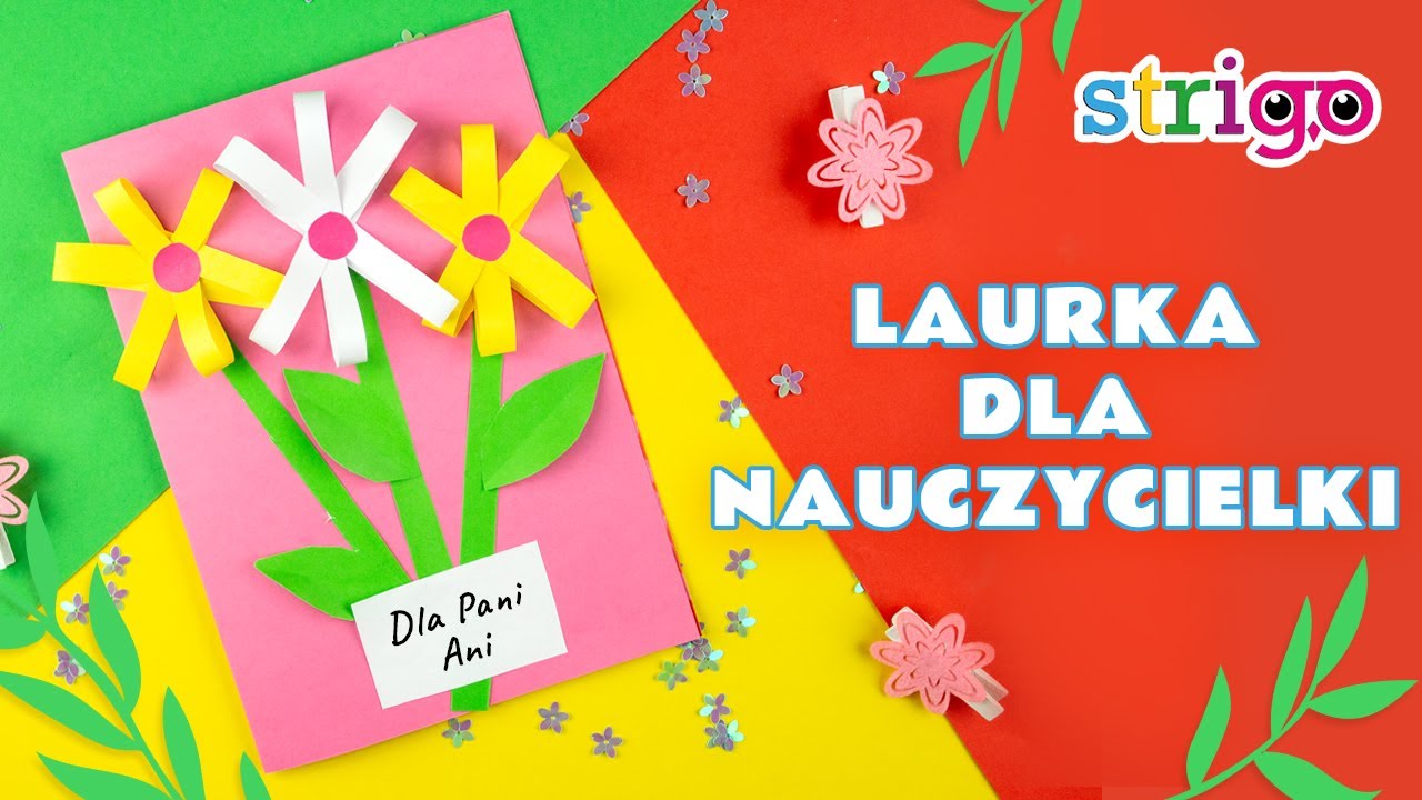 Kartki Dla Nauczyciela Ręcznie Robione Jaki prezent na Dzień Nauczyciela? Ręcznie robiona kartka dla