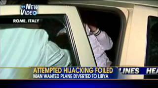 VIDEO:  Attempted Hijack of Alitalia Flight Foiled, Man in Custody