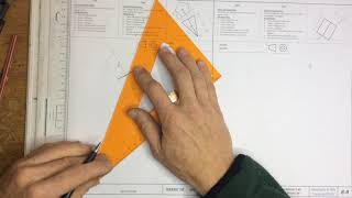 solid geometry preperation of pentagonal pyrimid vidio 1