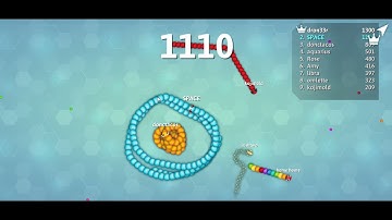 How to win Snake io (Skin Blue Hatred)