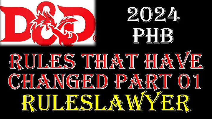 Rule Changes - PHB 2024 - Exhaustion & Bloodied #exhaustion #bloodied #ruleslawyer #5erules