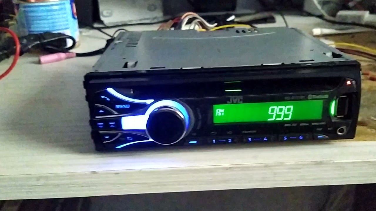 Autoradio JVC KD-R731BT inkl. Adapter und Einbaurahmen