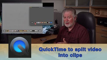 QuickTime to split out clips from a long video capture.