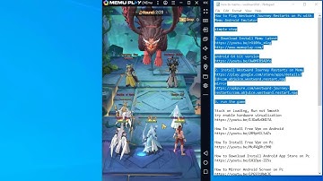 How to Play Westward Journey Restarts on Pc with Memu Android Emulator