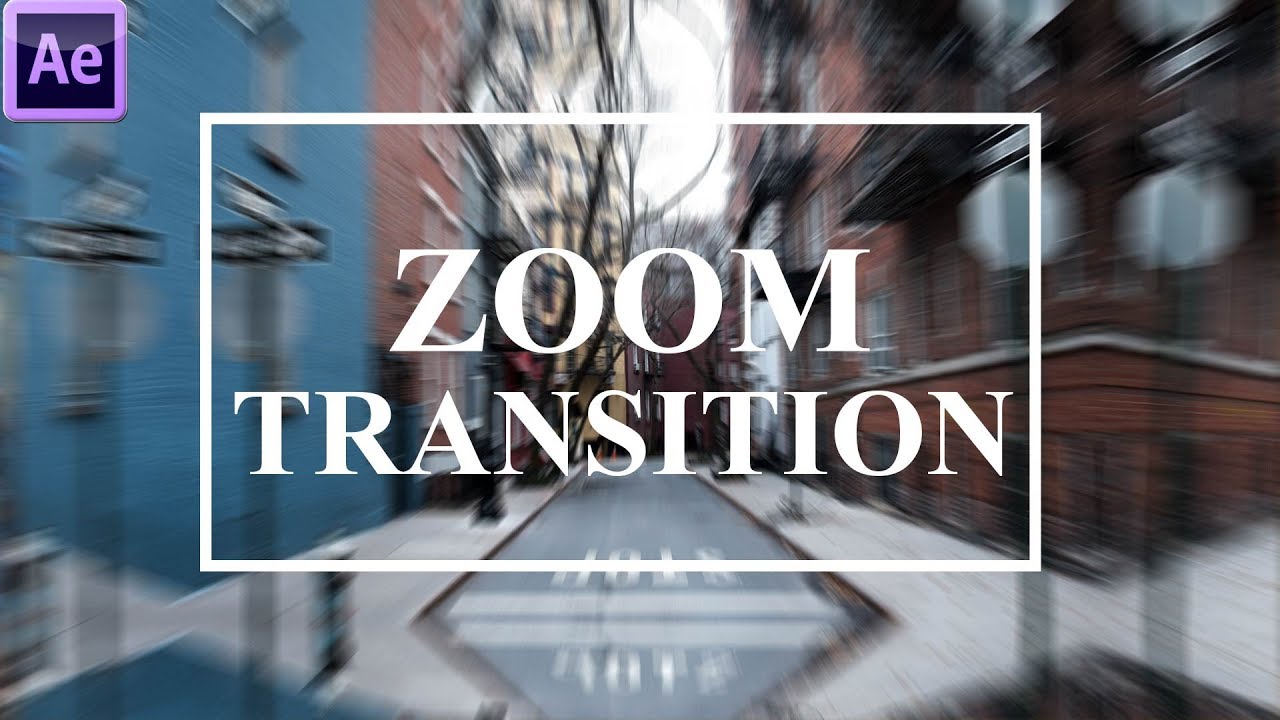 after effects zoom transition download