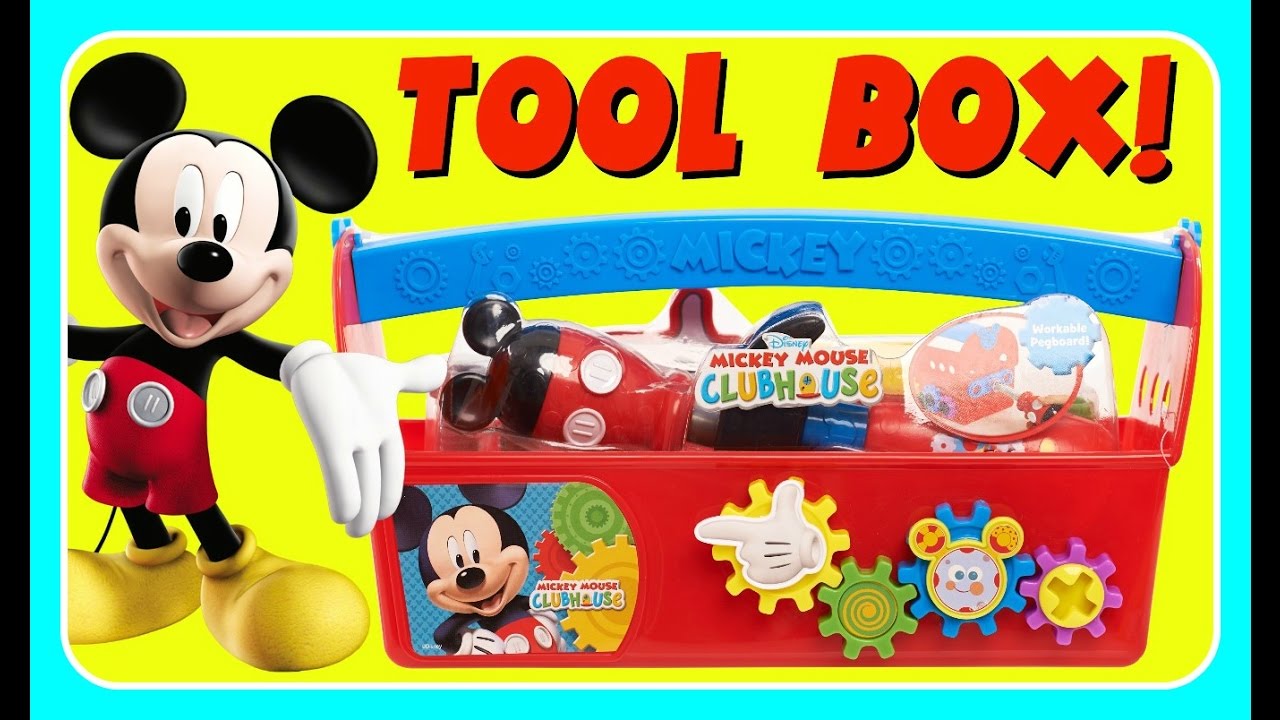 Mickey Mouse Clubhouse Handy Helper Tool Box Disney Mickey Mouse