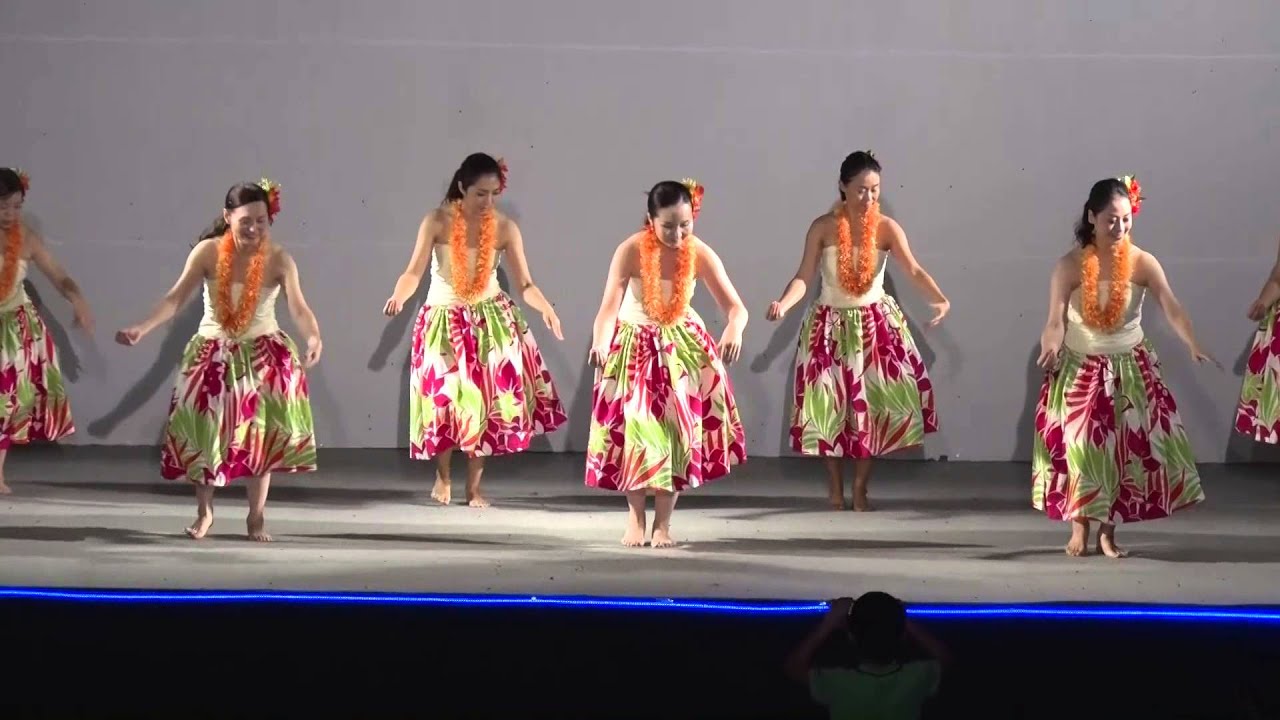 フラダンス アロハ・ジュネ・スタジオ・カイオハナ フラフェスタ2015で