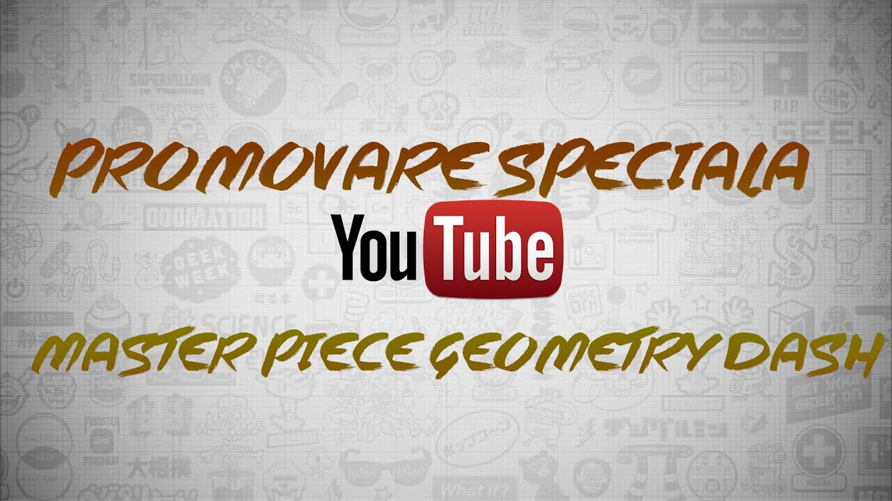 video editing software free Promovare Speciala MasterPiece//GeometryDash