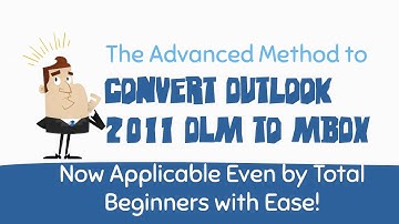 Convert outlook 2011 olm to mbox using OLM to MBOX Converter