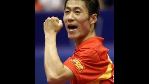 Old but gold! Wang Liqin crazy topspin sidespin!