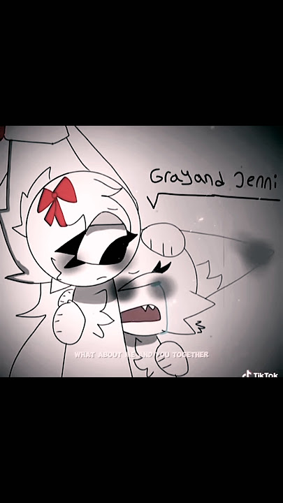 Jenny x gray ❌ 😔😔#sprunki #animation