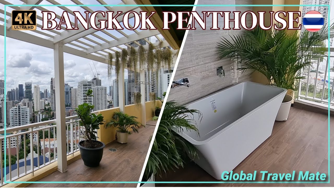 Luxury Penthouse Apartment Tour Bangkok SukhumvitHomes Living Large ????????