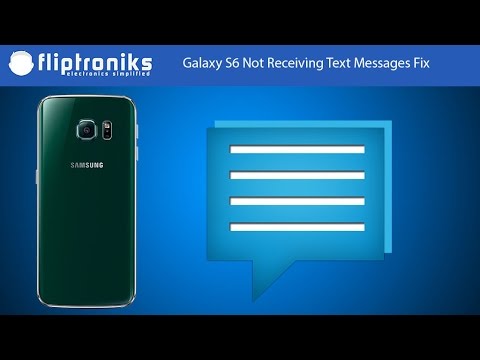 Galaxy S6 Not Receiving Text Messages Fix - Fliptroniks.com