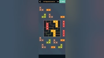 Flow Fit   7X7 Squares Level 12