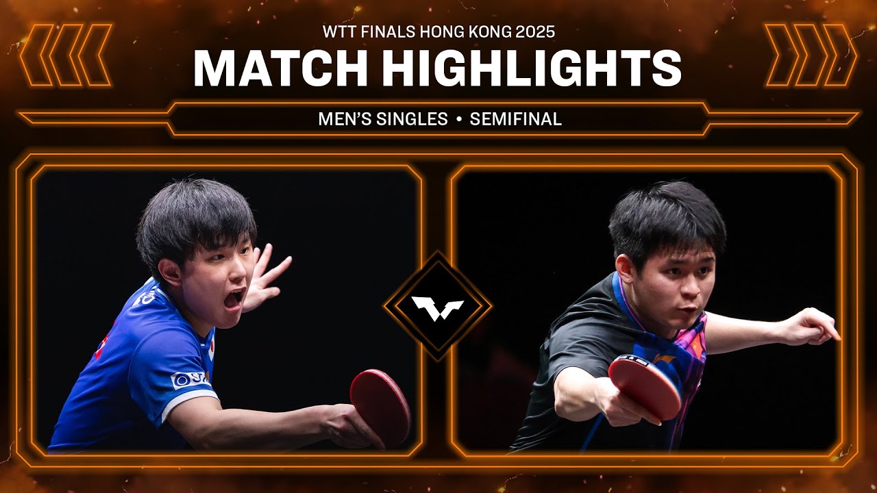 Tomokazu Harimoto vs Lin Shidong | MS SF | #WTTHongKong 2025