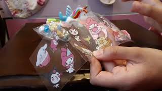 opening blind bags and new stationary