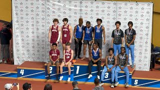 Boys 4x400m Relay Heat 3 4A/5A AHSAA Indoor State Championships 2025 Alabama High School Track&Field