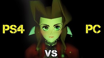 Final Fantasy 7 - PS4 vs. PC - Graphics Comparison