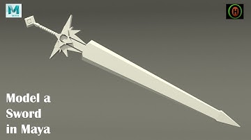 Autodesk Maya | How to Model a Sword | M#4