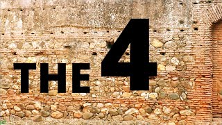 Secrets of the Numerals - The Number 4 - Did someone design this numeral using base twelve geometry?