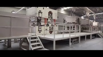 Thin MDF and HDF board production line of high quality control