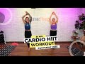 30 Minute At Home Cardio HIIT Style workout WITHOUT Equipment!