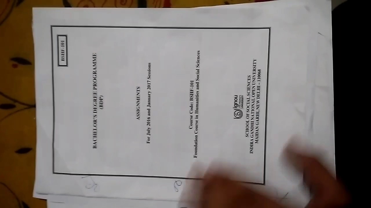 how to make paper assignment