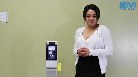 2M AI Temperature Reader Face And Mask Recognition Access Control Terminal