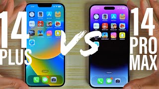 iPhone 14 Plus vs iPhone 14 Pro Max SPEED TEST!