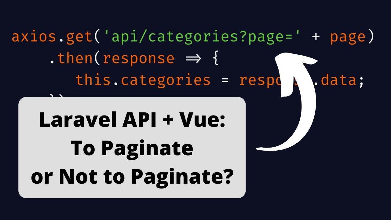 Laravel API: Paginated/Full List - Same Endpoint or Separate?