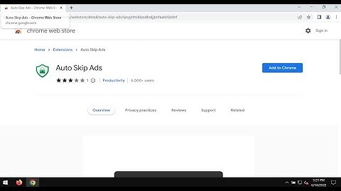 Auto Skip Ads adware extension - how to remove?