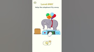 DOP 2 Gameplay Level 3407 Delete One Part Solution and Answer  #shorts