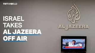 Israel raids Al Jazeera office after ordering its shutdown by TRT World 4,960 views 1 day ago 1 minute, 37 seconds