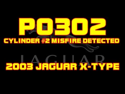 ⭐2003ジャガーXタイプ-2.5-P0302-シリンダー2の失火が検出されました