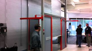 @MckeonDoor  Overhead Coiling Fire Door with Egress (T2500)