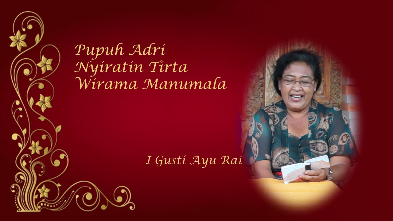 PUPUH ADRI NYIRATIN TIRTA I GUSTI AYU RAI