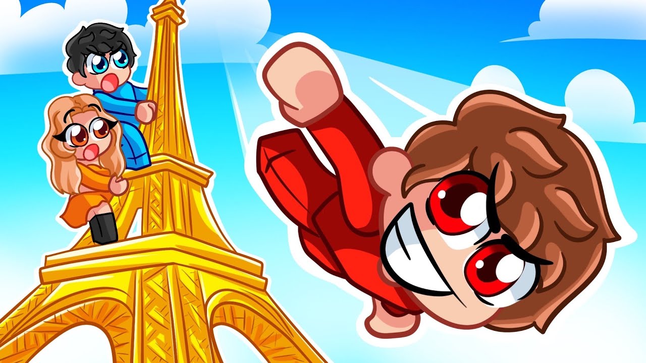 SUBE y SALTA Desde la TORRE GIGANTE en Roblox!