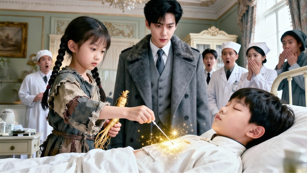 😲대륙 재벌 아들이 고아 소녀에게 구해지고! 부자가 그녀를 데려온 뒤, 본래 딸임을 알아챘다💖!