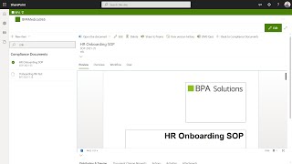 Ultimate document management with BPA Apps and Microsoft Office 365 screenshot 1
