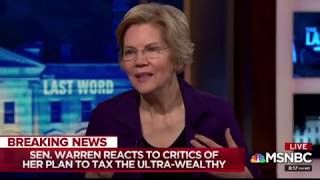 Elizabeth Warren & Lawrence O'Donnell Discuss the Ultra Millionaire Wealth Tax | January 29, 2019