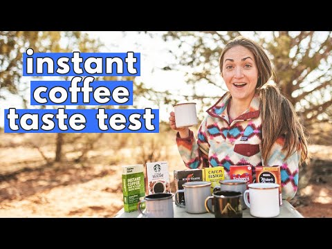 I Tried 6 Instant Coffees for Camping – here's the best one (INSTANT COFFEE TASTE TEST)