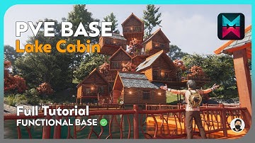 Creating a Multi-Level Cabin Base Design in ONCE HUMAN | Base Tutorial