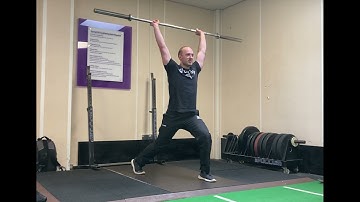 The Split Jerk Technique: Master Your Footwork