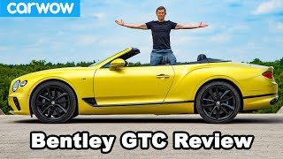 Bentley Continental GT Convertible review  see how quick it can go TOPLESS!