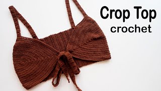 TOP A CROCHET paso a paso |  TE ENCANATARA❤