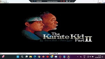 The Karate Kid Part II The Computer Game - Atari ST - Steem SSE v4.1.2 R0 Emulator - Test Windows 11