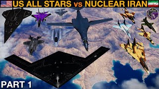 SR72, B21, B1R, NGAD & F35 Strike vs Iran's Entire Air Force (WarGames 191a) | DCS