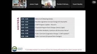 June 10, 2024 - Community Renewable Energy Grant Program Advisory Committee Meeting
